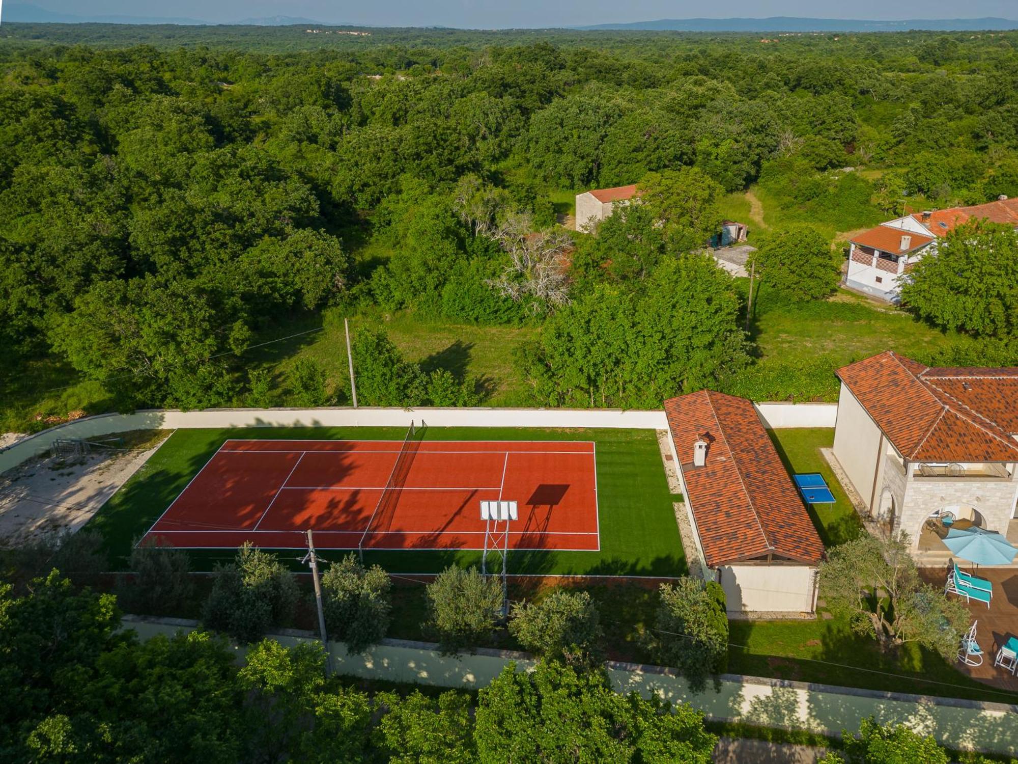 Villa Ortensia Mit Beheiztem Pool By Istrialux Svetvinčenat Exterior foto